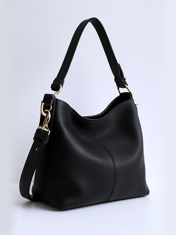 Suede Shoulder Bag noir-luxe-suede-shoulder-bag